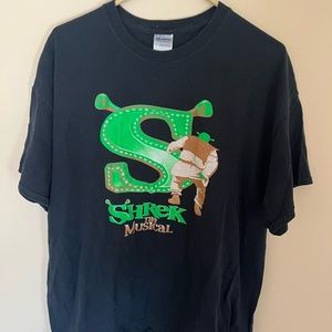Xl shrek musical shirt